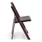 Atlas Commercial Products TitanPRO Mahogany Resin Folding Chair RFC6MHG - alternate 3